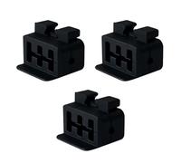 HysiPrui Lot de 3 brosses de nettoyage de buse H2S/H2D pour Bambu Lab H2D d'imprimante 3D Accessoires montés sur plaque chauffante en silicone extrudé Filament Outil de nettoyage Buse en silicone