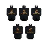 HysiPrui Lot de 5 chaussettes en silicone H2S/H2D pour Bambu Lab H2D d'imprimante 3D, bloc de chauffage Hotend, couvercle isolant, protection de buse, extrudeuse haute température, bloc chauffant en