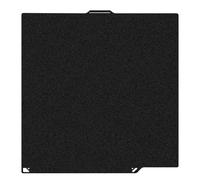 HysiPrui Plaque de construction pour imprimante 3D Centauri Carbon/Centauri 260 x 271 mm, noir, surface texturée double face, plate-forme PEI, plateau chauffant flexible, amovible, tapis de