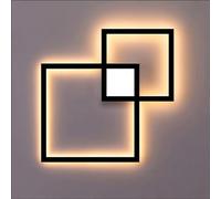 HYSJDMNC Applique Murale d'ambiance à Combinaison créative Simple, luminaire Mural LED à boîte carrée, Lampe Murale de décoration de la Maison pour Chambre à Coucher, Salon, Salle d'étude, Salle à