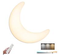 HYSJDMNC Applique Murale d'intérieur LED 20 W à intensité Variable pour Chambre d'enfant avec télécommande, Lampe de Chevet pour garçon et Fille, Lampe de Chambre d'enfant 3000 K-6000 K Moon Night