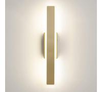 HYSJDMNC Applique Murale Plafond Moderne LED Lanterne Tricolore Dimmable Appliques De Chevet Maison Simple Astigmatisme Lampe Salle De Bain Salon Monté Couloir Lampe/Or/31Cm YYuan