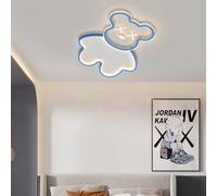HYSJDMNC Creative LED Creux Ours Plafonnier Dessin Animé Ours Chambre d'enfant Lustre Chaud Plafonnier Plafonnier Plafonnier Luminaire pour Garçons Et Filles Chambre