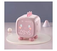HYSJDMNC Horloge de l'alarme Horloge de Chevet électronique Intelligente pour Les étudiants, muette Lumineuse spéciale pour Enfants, réveil de la Chambre avec Une Fonction de répétition du réveil