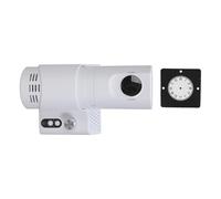 HYSJDMNC Horloge de Projection de Mur à LED analogique avec télécommande et Diapositives de Couleurs