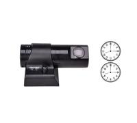 HYSJDMNC Horloge de Projection de Mur à LED analogique avec télécommande et Diapositives de Couleurs