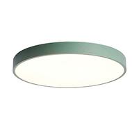 HYSJDMNC Lampes suspendues LED plafonnier Montage Rond éclairage intérieur Moderne pour garçon Fille Chambre Salon Vert + Gradation en continu-40 cm 24 W YYuan