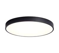 HYSJDMNC Lampes suspendues LED plafonnier Montage Rond éclairage intérieur Moderne pour garçon Fille Chambre Salon Noir + 3 étapes gradation-23 cm 12 W YYuan