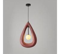 HYSJDMNC Lampes suspendues Style Japonais Wabi-sabi LED Lampes suspendues Cordon réglable Lampe Suspendue Restaurant Art décor Lustre éclairage de Suspension créatif pour Table Salon YYuan