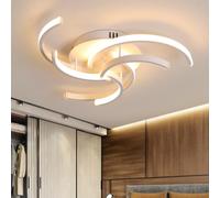HYSJDMNC Plafonnier créatif de Forme spéciale LED Lustre Blanc Style Simple Lampe Suspendue plafonnier luminaire de Plafond pour Chambre à Coucher Salon