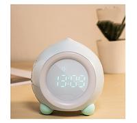 HYSJDMNC Récit d'alarme Smart Small Alarm Relock pour Les élèves et Les Enfants avec Une Fille au Chevet Luminal Mute Electronic Charging Horloge numérique Alarm d'alarme (Couleur: C) YYuan
