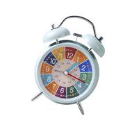 HYSJDMNC Réveil Classique de l'alarme à tracas avec Une Batterie de Son Fort avec rétro-éclair