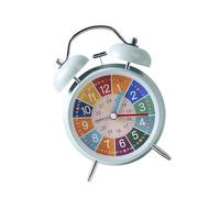 HYSJDMNC Réveil Classique de l'alarme à tracas avec Une Batterie de Son Fort avec rétro-éclair