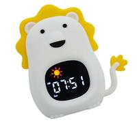 HYSJDMNC Réveil de Forme d'animal en Silicone avec Une Douce lumière Nocturne et Un contrôle du Toucher pour Les garçons et Les Filles