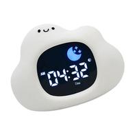 HYSJDMNC Réveil de Forme d'animal en Silicone avec Une Douce lumière Nocturne et Un contrôle du Toucher pour Les garçons et Les Filles