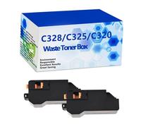 HYSMF Boîte de Toner usagé Compatible C328 C325 C320 pour Xerox C328 C325 C320 (CWAA0980) Remplacement pour imprimante Apeos C328df C328dw C328 C328dw,CWAA0980-2 Pack