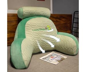 HYSMF Coussin de lecture pour enfants, pour s'asseoir dans le lit, support de dossier, coussin de dossier pour s'asseoir au lit pour lire, design, joli coussin de dossier pour adultes et enfants,