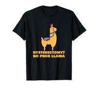 Hystérectomie Pas de Probllama Chirurgie d'ablation de l'utérus T-Shirt Graphique avec Valeur