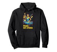 Hystérectomie Peace Out Utérus Fun Womens Get Well Sweat à Capuche