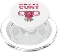 Hysterectomy Recovery Products - Peace Out Uterus PopSockets PopGrip pour MagSafe