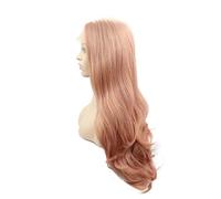 ZSLLO Perruque longue violette pour femme avec frange, résistante à la chaleur, cheveux synthétiques bouclés, perruques pour femme africaine américaine