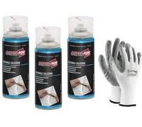 HYTAMA TOOLS dissolve silicone durci spray remove silicone frais 3 bombes de 400 ml + gants offerts
