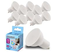 HYTAMA TOOLS DuraLamp Lot de 6 spots LED 6 W équivalent à 65 W, culot GU10, lumière blanche 6500 K, non dimmable