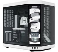 Hyte Boitier Moyen Tour E-ATX Y70 Touch Infinite avec panneaux vitrés (Noir/Blanc)