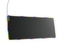 Hyte Tapis de souris gaming CNVS Intense Play Mat RGB – XL (Noir)