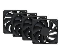 Lot de 4 Ventilateurs de boitier Hyte FA12 - 12cm (Noir)