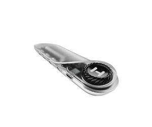 Hyte Hub USB Interne alimenté - 4 en-têtes de Sortie USB 2.0, Extension USB de Carte mère USB 9 Broches, aimants Extra forts et Bande adhésive Inclus, Extension Interne Moderne - Cristal