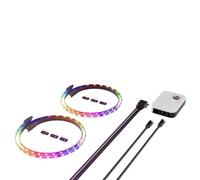 HYTE Bandes lumineuses LS30 qRGB, 3 pièces + Nexus Portal NP50, Bande LED