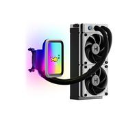 Hyte Watercooling AIO THICC Q60 240 mm avec écran Blanc
