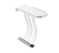 Hyte PCIe 5.0 Hyper Riser - Câble PCI Express Gen 5.0 Vertical avec Fente métallique renforcée - Blanc Neige (Blanc)