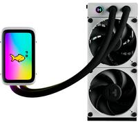 HYTE THICC Q60 Processeur Kit de refroidissement du liquide 12 cm Noir, Blanc 2 pièce(s)