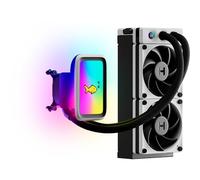 Hyte Watercooling AIO THICC Q60 240 mm avec écran Blanc