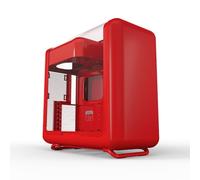 Hyte X50 Modern Performance ATX Boîtier de Jeu PC Tour Moyenne Rouge