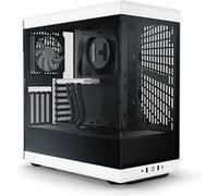 Boitier PC Moyen Tour HYTE Y40 (Noir/Blanc) - Support GPU 4 emplacements - Refroidissement efficace