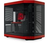 Hyte Y70 Black Cherry - Boîtier E-ATX noir/rouge avec fenêtre