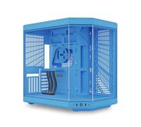 Hyte Y70 Boîtier PC de Jeu ATX pour Tour Moyenne - Verre trempé panoramique - Double Chambre - Châssis à Haut débit d'air - Câble élévateur PCIE 4.0 Inclus - Esthétique Moderne - Lait de Myrtille