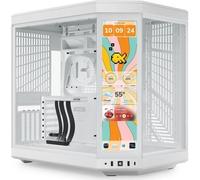 Hyte Y70 Touch Infinite Snow White - Boîtier E-ATX blanc avec fenêtre