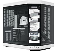 Hyte Y70 Touch verre trempé édition blanche 14.1" écran tactile MidiTower