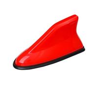 Hytplmkqenr Antenne Requin Voiture pour Nissan Juke I 2010-2013 2014 2015 2016 2017 2018 2019, Toit Signal Booster Antennes Antenne Radio Base AdhéSive Voiture Modification Accessoire,Red