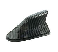 Hytplmkqenr Antenne Requin Voiture pour Renault 5 E-Tech 2024 2025, Toit Signal Booster Antennes Antenne Radio Base AdhéSive Voiture Modification Accessoire,Carbon Fiber