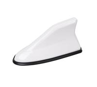 Hytplmkqenr Antenne Requin Voiture pour Renault Twingo II 2007-2011 2012 2013 2014, Toit Signal Booster Antennes Antenne Radio Base AdhéSive Voiture Modification Accessoire,White