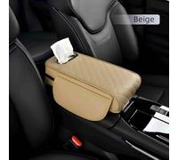 Hytplmkqenr Coussin D'accoudoir Amélioré pour BMW 1 Series 118d F20/118i F20/120d F20 Hatchback 2011-2023 2024, Résistant Aux Rayures Antidérapant Cuir Microfibre De Haute Qualité, Accessoire Voiture