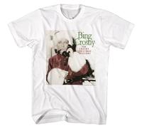 HYTREZSXC Bing Crosby Christmas Sessions Album Music Shirt Black XXL