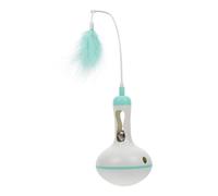 HYTROVE 1 Pièce Chat avec Plume Cloche à Bascule pour Chat Stimule Jeu