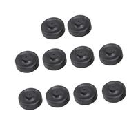 HYTROVE 10 Pcs Membrane De Pompe à Pierres à Air pour Aquariums Pompe à Poisson Hydroponique Sortie Accessoires De D'aquarium à Air pour Aquarium Réservoir Black