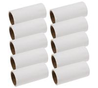 HYTROVE 10 Pièces Amovible Papier Collant Réutilisable Rouleau À Peluches Brosse D'Épilation Électrique Anti-Peluches Nettoyeur De Tapis Chien Perte sous Vide Réutilisable Rouleaux À